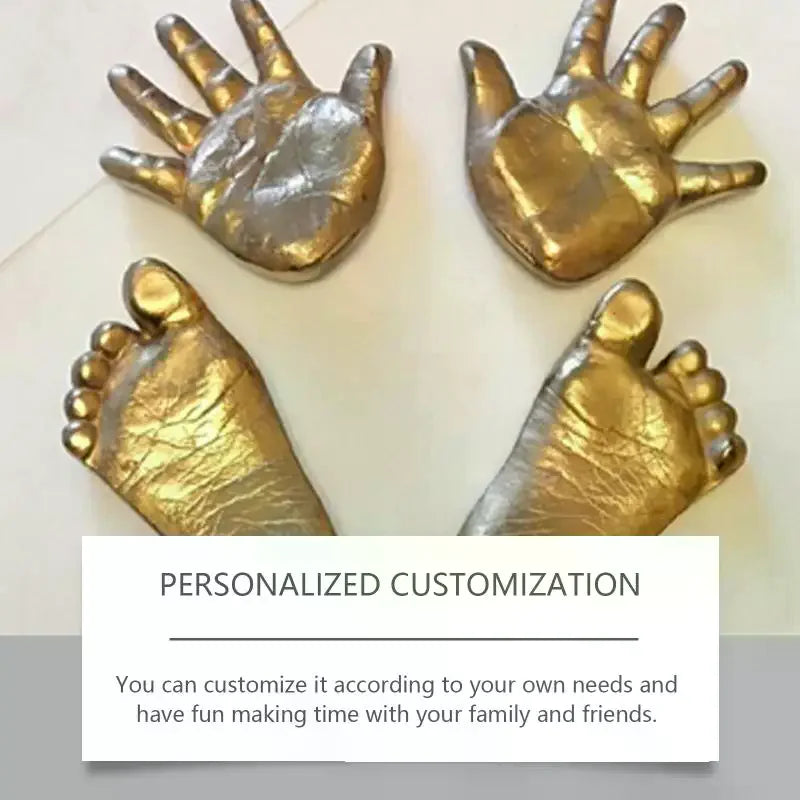 3D Hand Mold Making Kit – DIY Plaster Keepsake Craft Gift Set