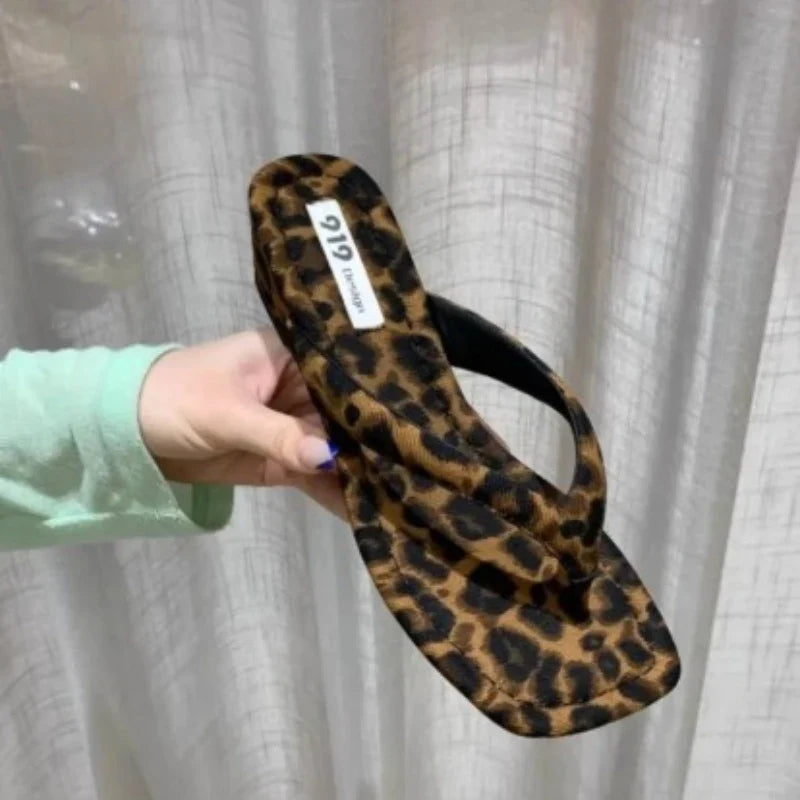 Women's Polka Dot Wedge Platform Slippers – Summer Slides