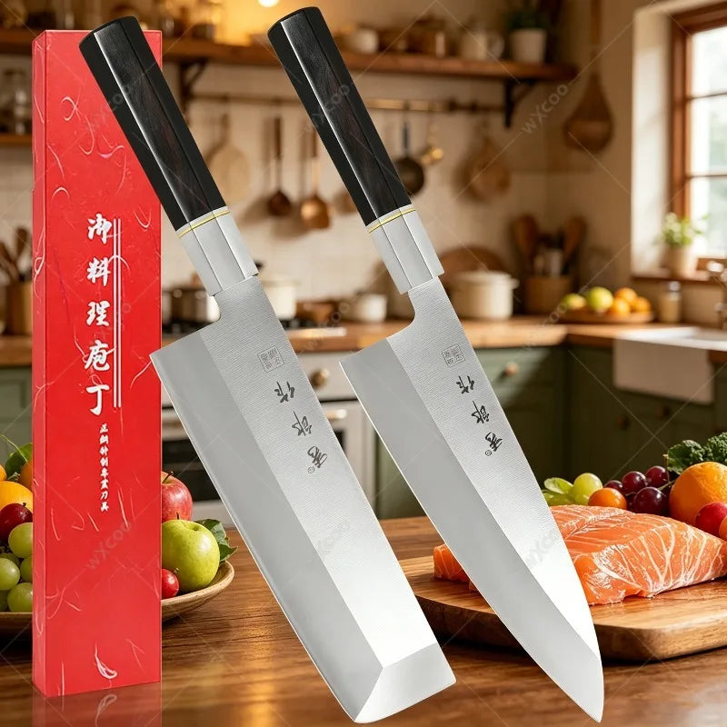 WXCOO Fish Filleting Knife – Sashimi & Sushi Stainless Steel