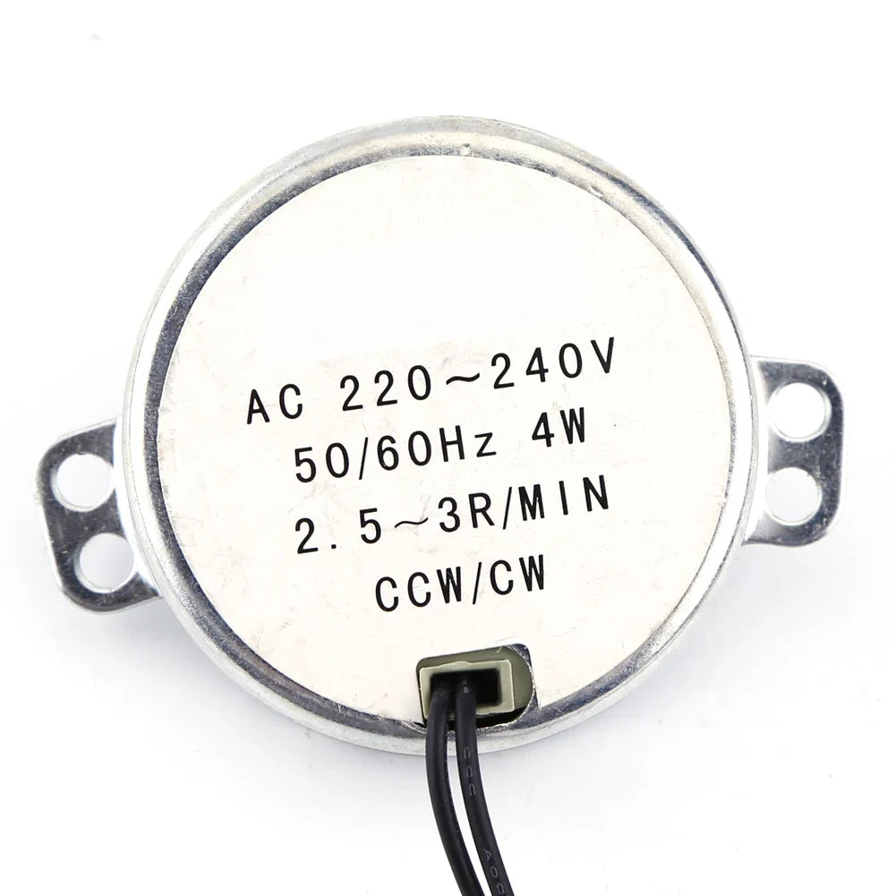 AC 220-240V 4W 50 60Hz Synchronous Motor Geared CW CCW