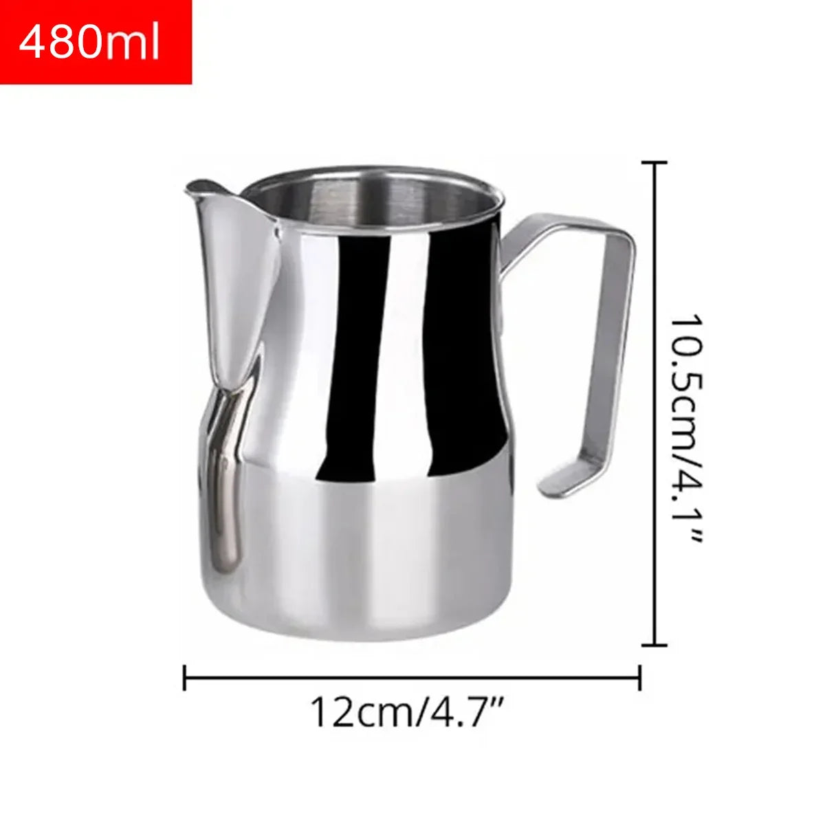 Stainless Steel Milk Frothing Pitcher Professional Jug Espresso