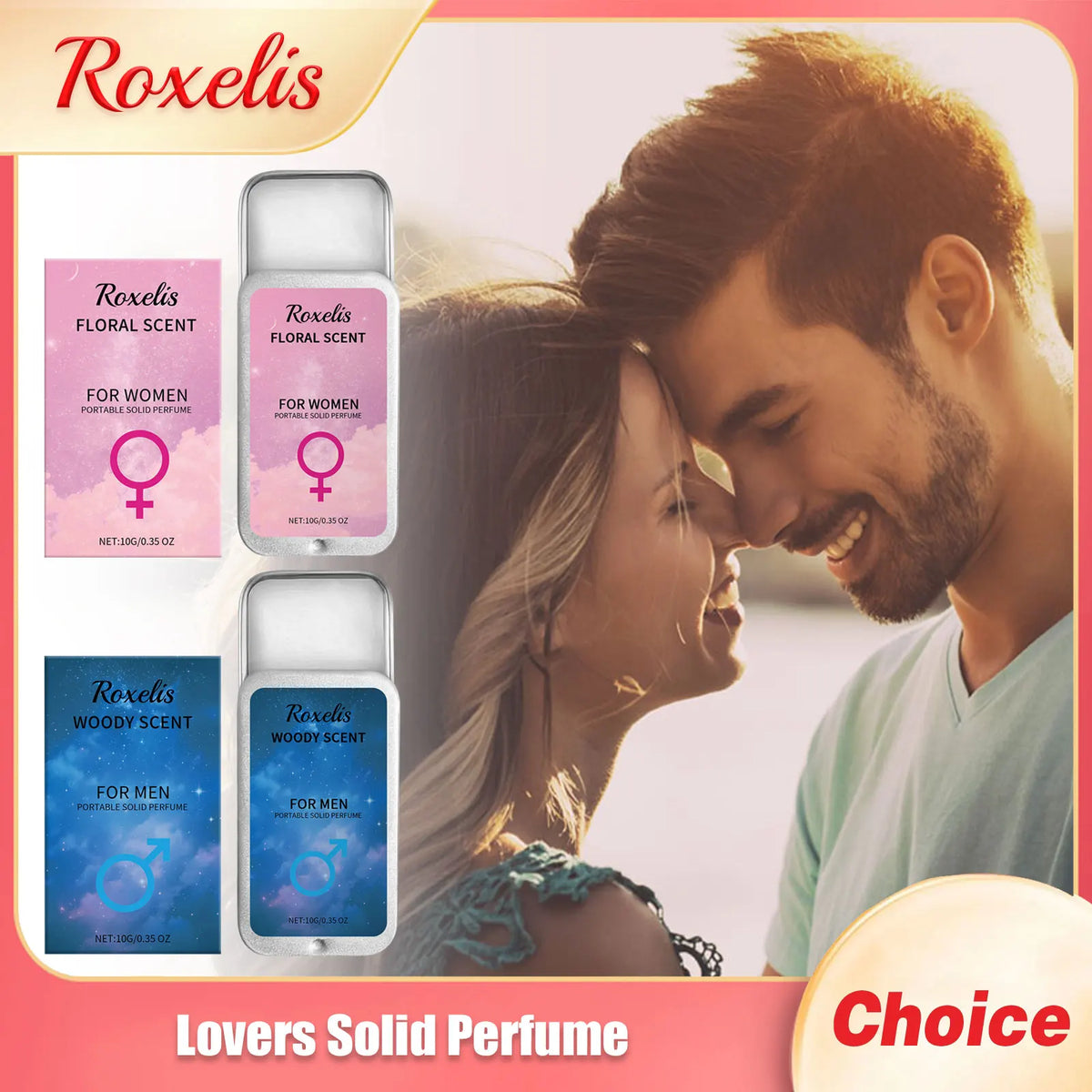 OceAura Pheromone Solid Fragrance Balm for Women & Men 10g