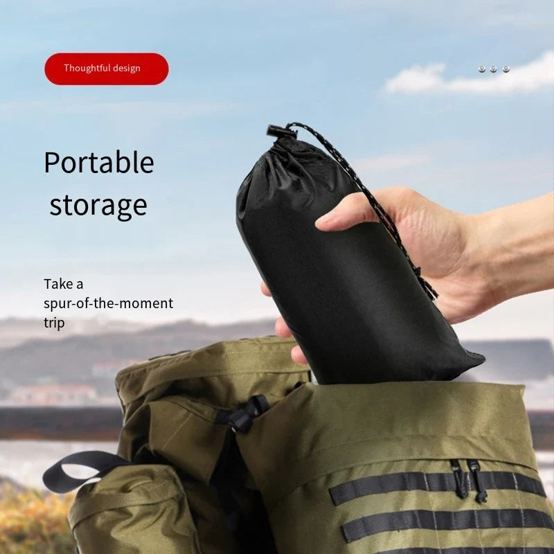 3-in-1 Waterproof Rain Poncho – Hiking, Camping & Travel