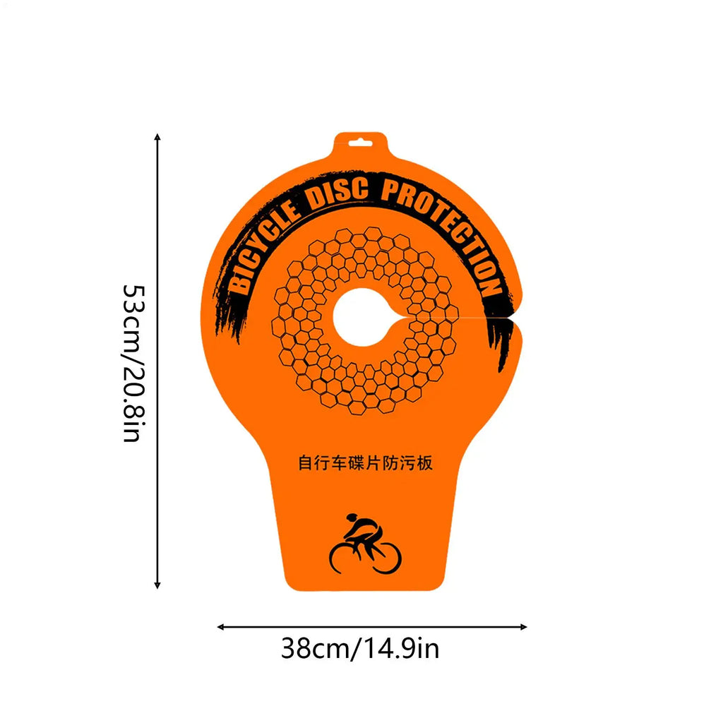 Waterproof Metal Bike Grime Guard – Chain & Brake Shield