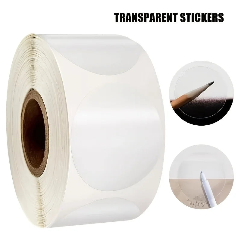 Self-adhesive Transparent Stickers Wide Suitable DIY Packaging