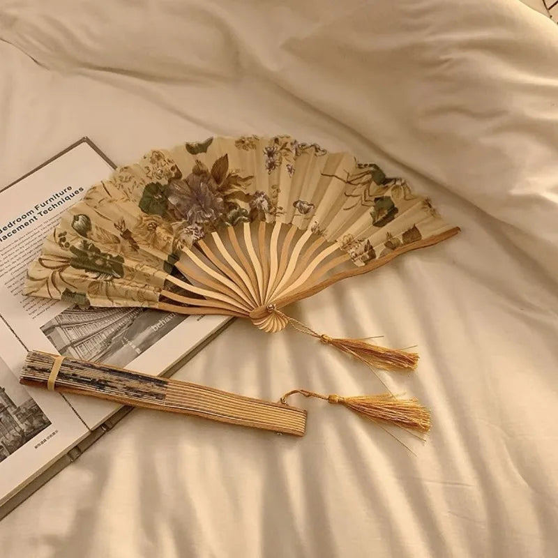 Chinese Folding Fan – Traditional Style Summer & Photo Prop