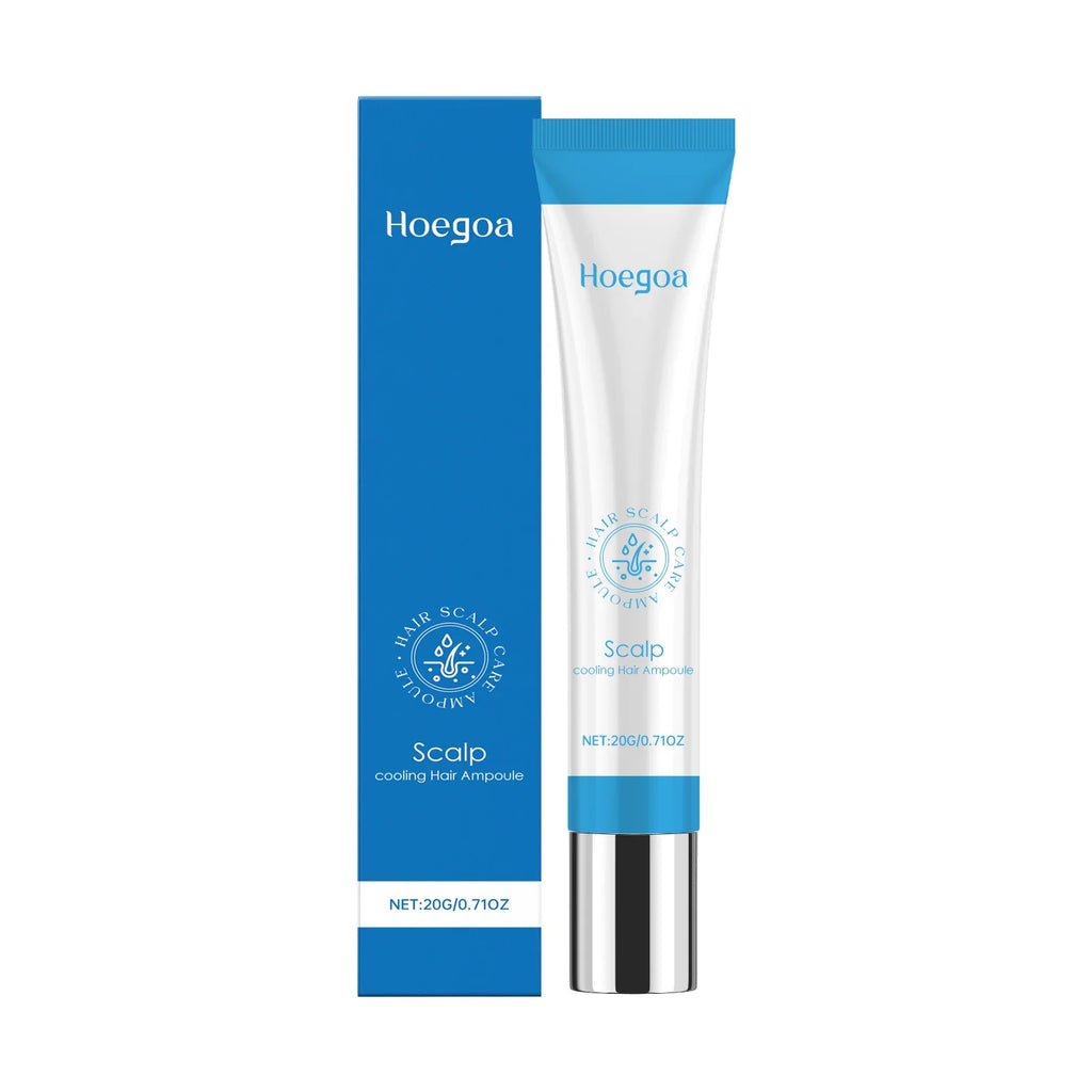 HOEGOA Anti-Frizz Hair Growth Oil Serum Scalp Roller | 20g