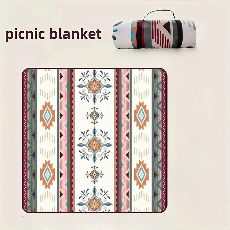 Portable Waterproof Picnic Blanket – Foldable Camping Mat