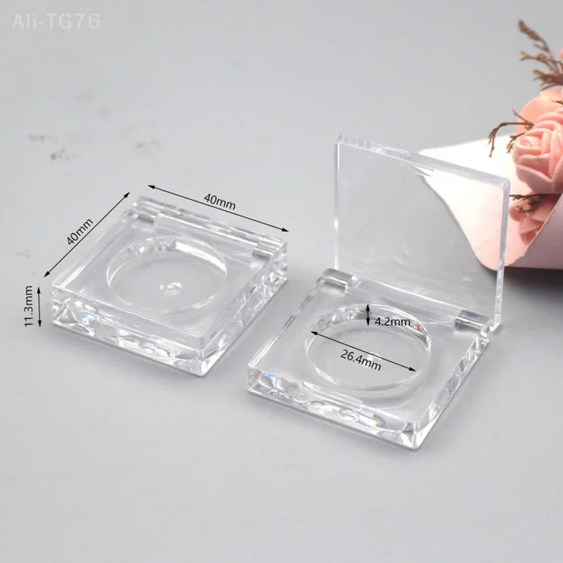 Empty Portable Eyeshadow Palette Case – Custom Round Compact