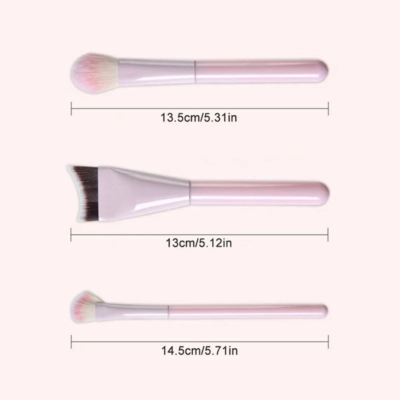 Makeup Brush Set 1–8 Pcs | Foundation, Blush & Eyeshadow