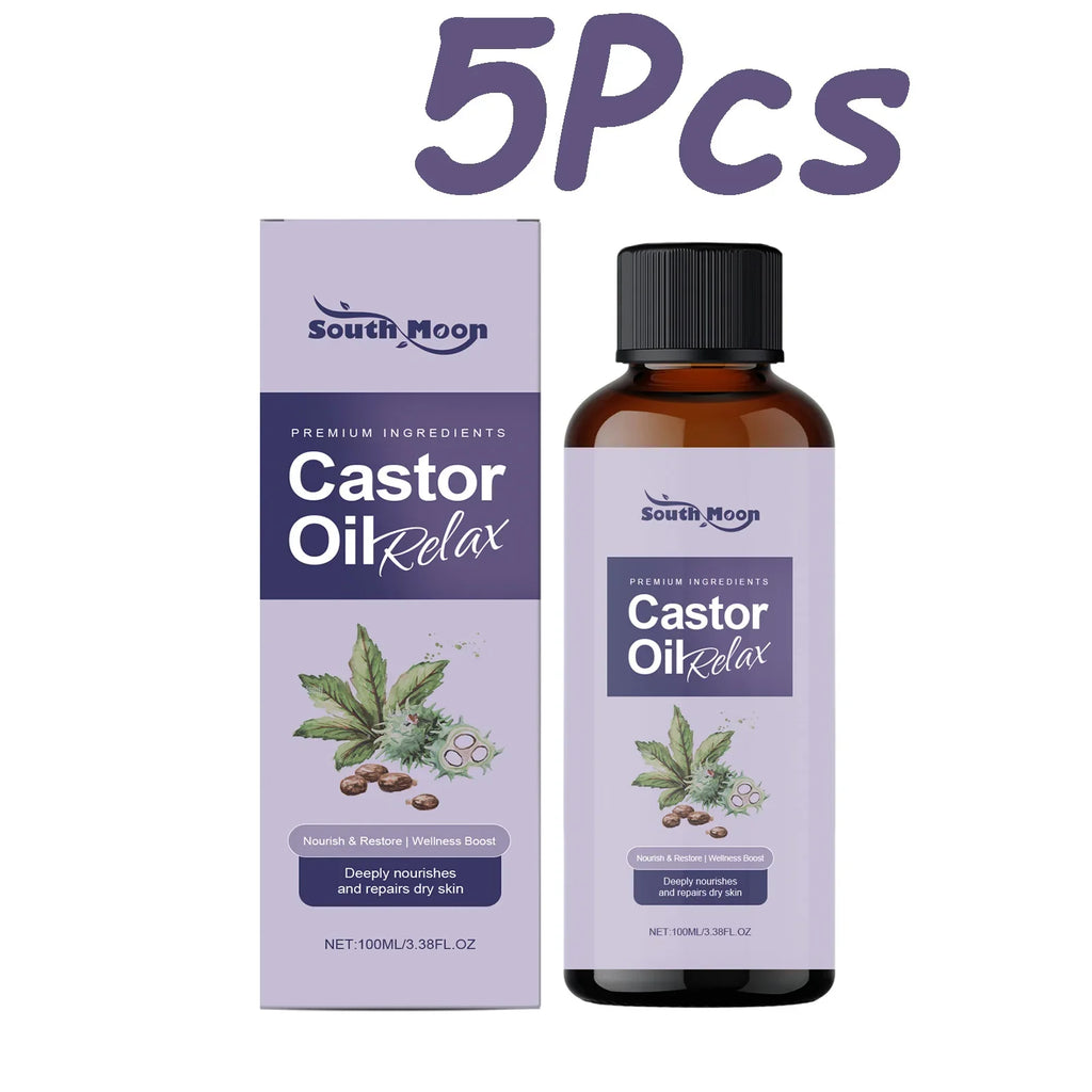 South Moon Castor Body Massage Oil – Nourishing & Firming 100ml