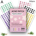 220pc Colorful Star Pimple Patches | Invisible Blemish Stickers