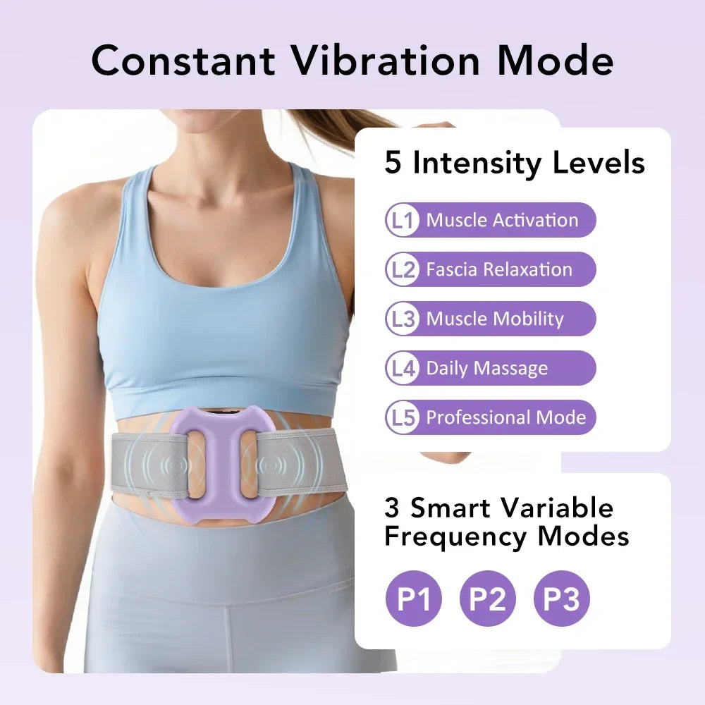 Hailicare Fascia Ring Massager | 3 Modes, 5 Speeds & Strap