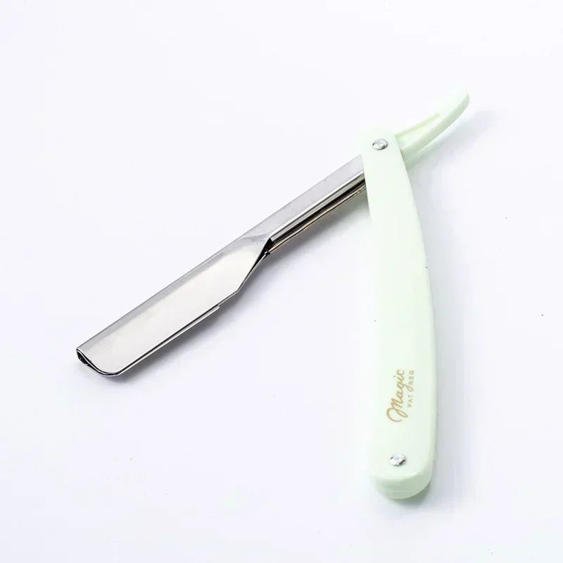 Professional Straight Edge Barber Razor | Stainless Steel Shaver