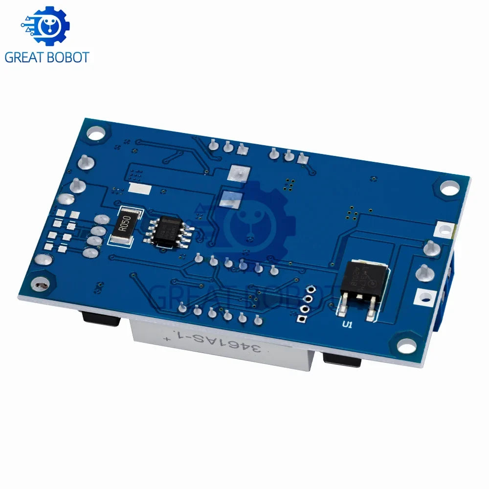 75W CC/CV Buck Converter Module – LED Driver, USB Voltmeter & Ammeter