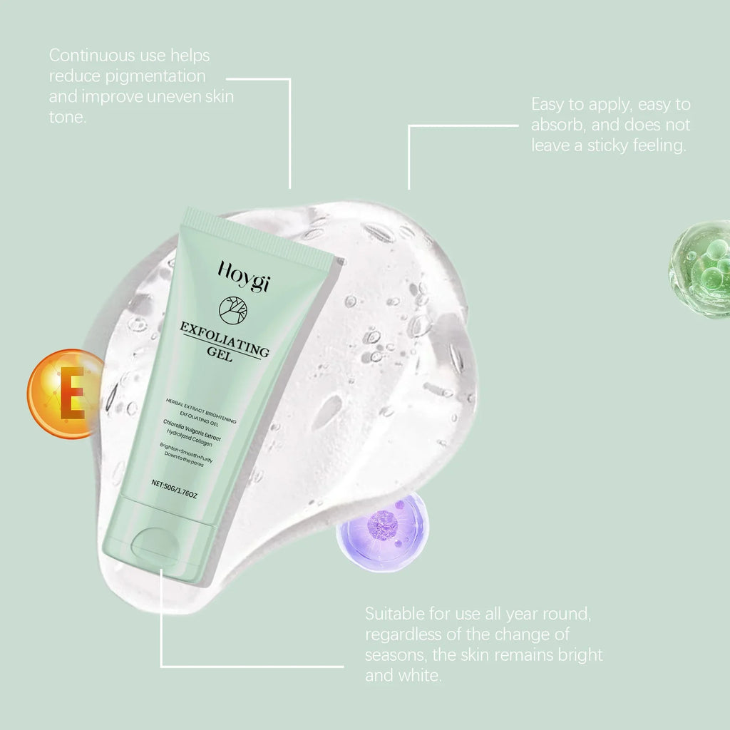 Hoygi 50g Exfoliating Facial Scrub – Pores, Acne & Moisture