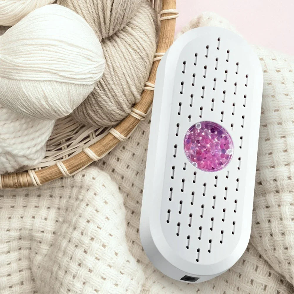 Mini USB Dehumidifier – Reusable for Closet, Shoe Cabinet