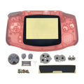 GBA Full Housing Shell Replacement – Clear Transparent Case & Buttons
