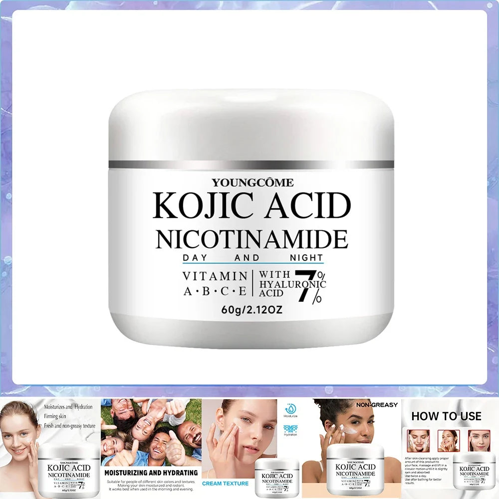 Kojic Acid & Collagen Face Cream – Brightening & Firming