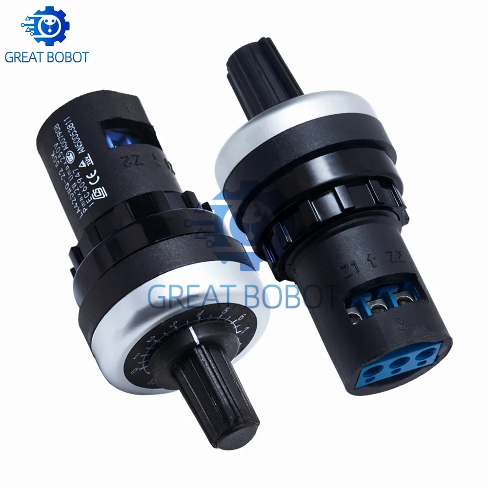 LA42DWQ-22 Rotary Potentiometer 22mm | 1K–500K for Arduino
