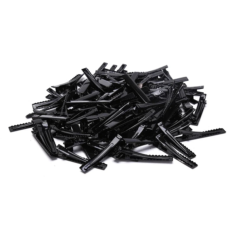 100 Pcs Alligator Hair Clip Blanks | DIY Hairpin Findings