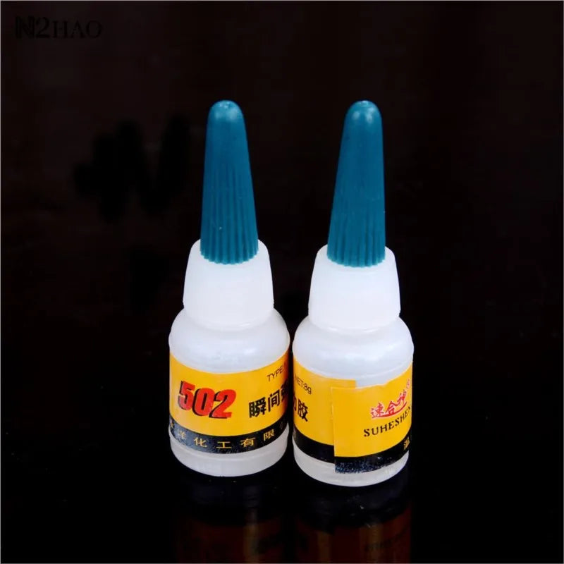 5-Pack 502 Super Glue Instant Cyanoacrylate Adhesive 5g Each