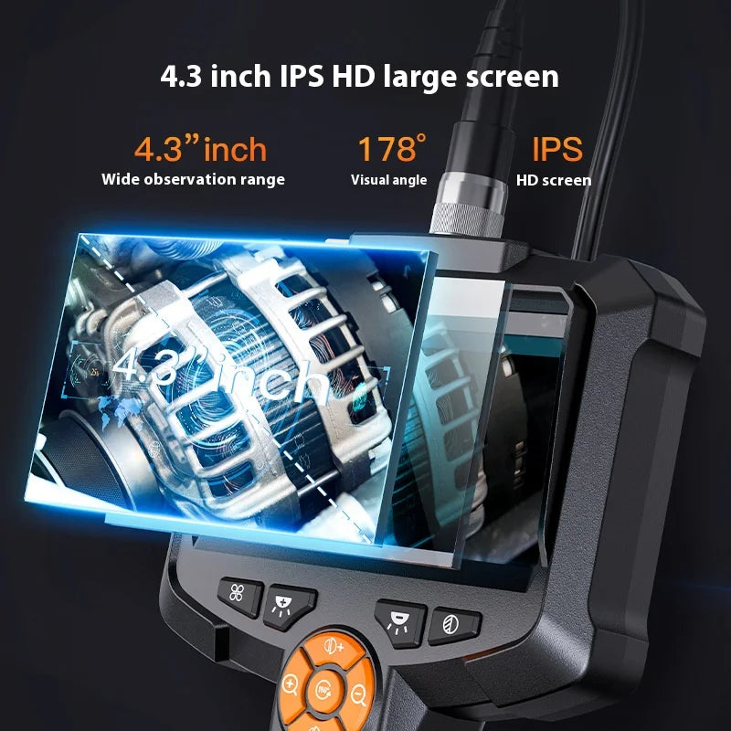 HD Handheld Inspection Camera – Pipeline Borescope with Screen