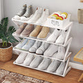 4-tier Stainless Steel Shoe Rack That Saves Space Suitable Wardrobes