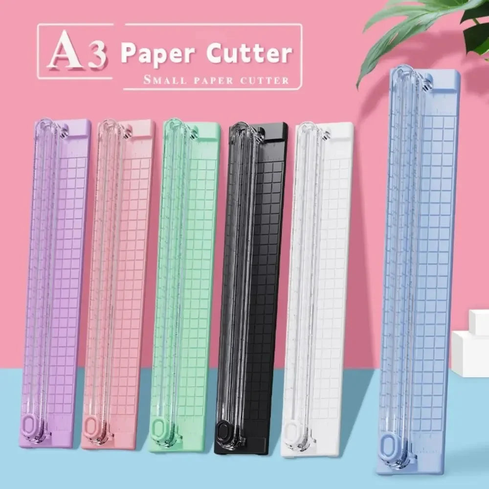 A3/A4 Manual Paper Cutter – Portable Bidirectional Trimmer