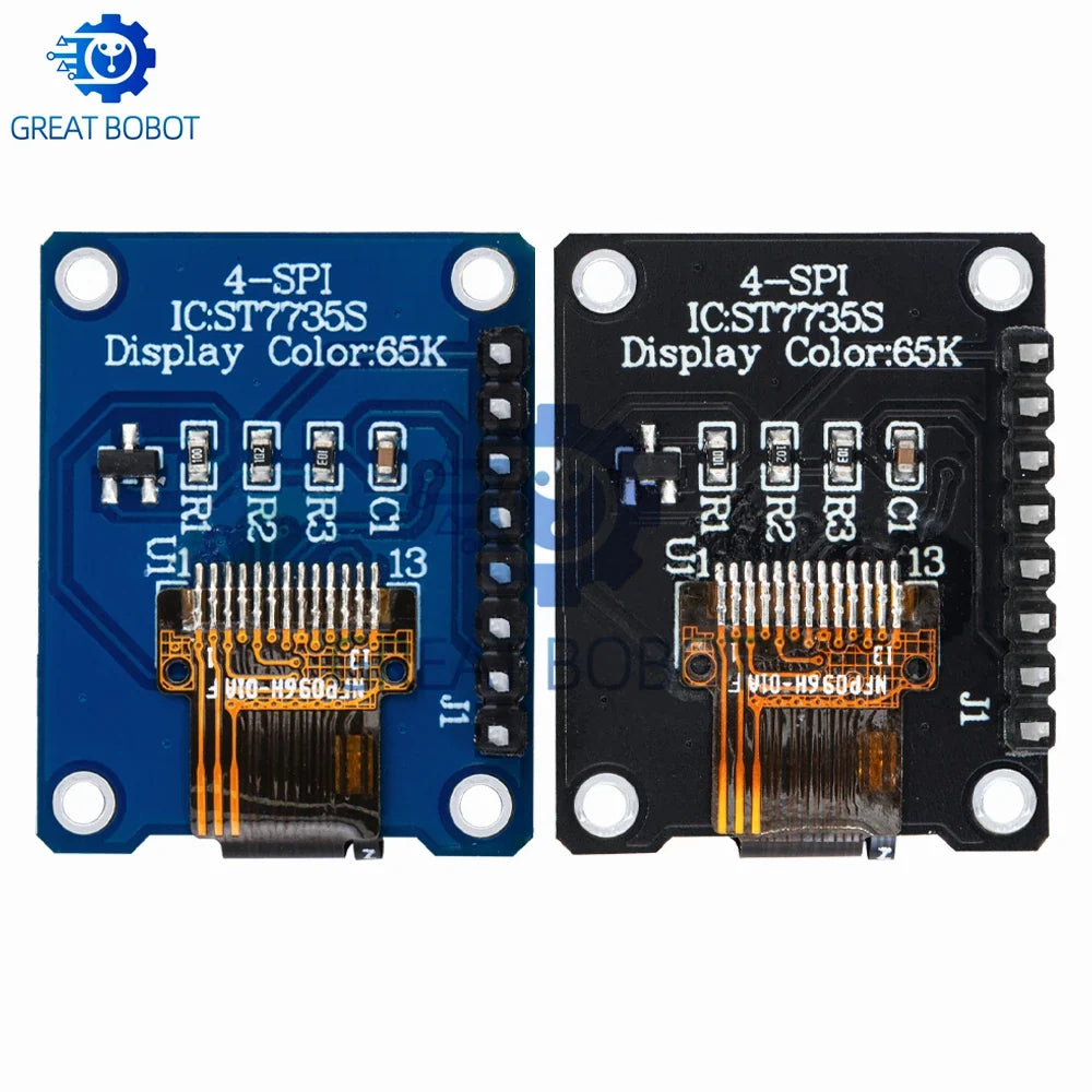 0.96" TFT LCD SPI Display Module ST7735 65K Color for Arduino