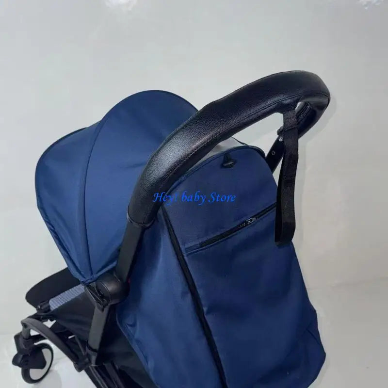 Universal Stroller Handle Cover | Anti-Slip PU Leather Grip