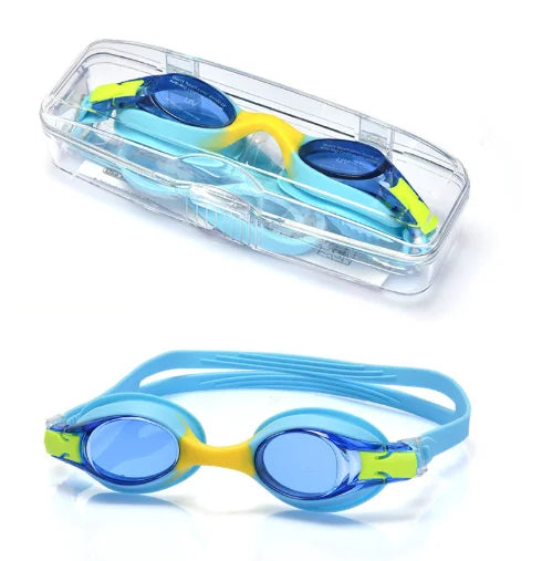 Swimming Goggles Kids Waterproof Anti Fog UV Children Professional