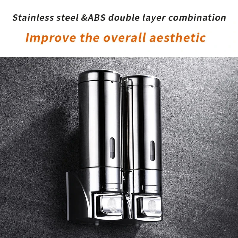 Wall Mounted Stainless Steel Soap Dispenser | 300ml Bathroom