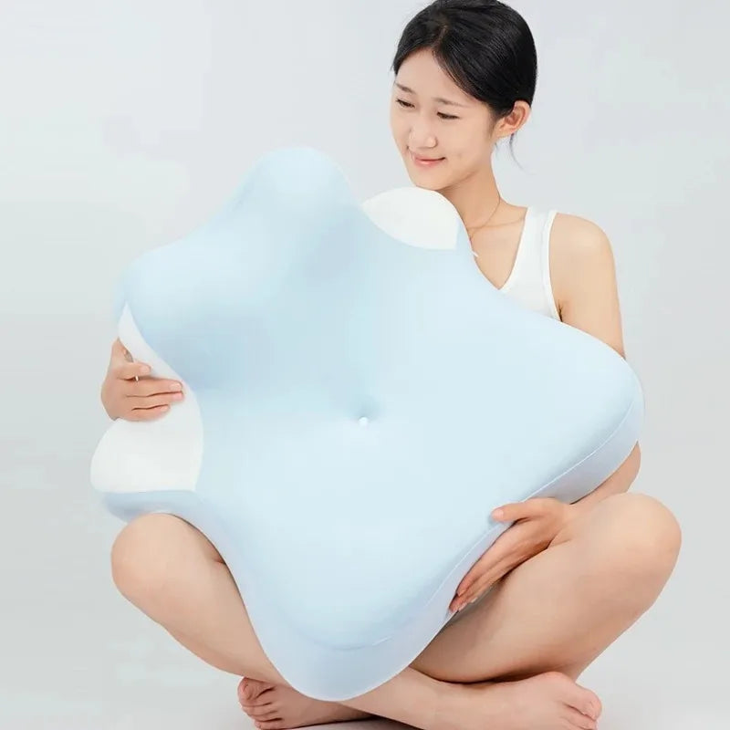 Multifunctional Wedge Pillow – Neck Support, Nap & Phone Holder