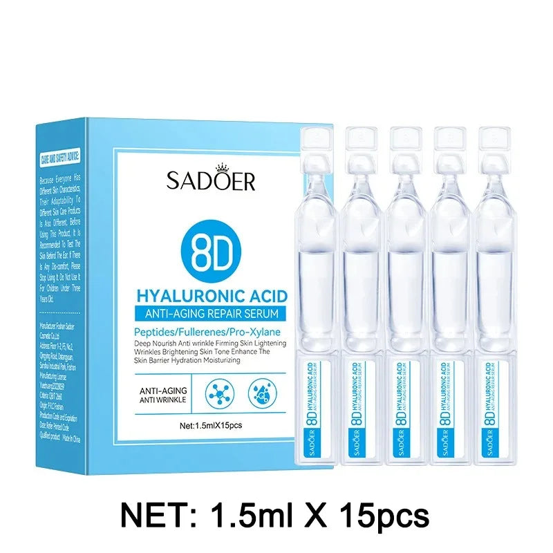 SADOER Hyaluronic Acid Face Serum – Collagen & Fullerene