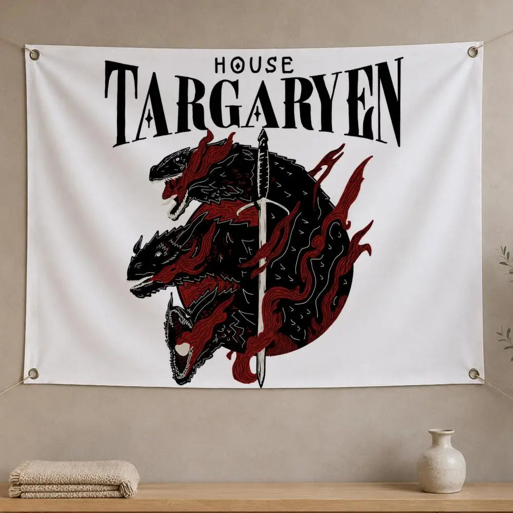 House of the Dragon Wall Flag Banner – Indoor & Outdoor Decor
