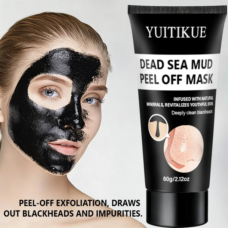 YUITIKUE Dead Sea Mud Peel-Off Mask – Cleansing & Exfoliation