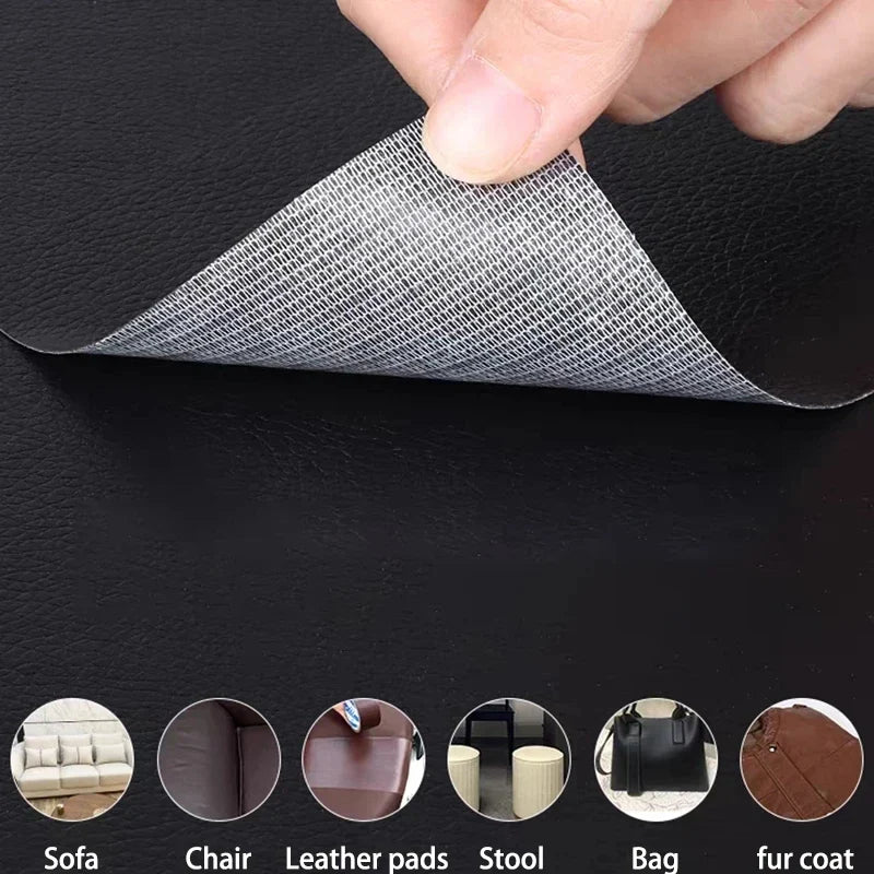 Self-Adhesive Leather Repair Patches – Sofa, Car Seat & Bags