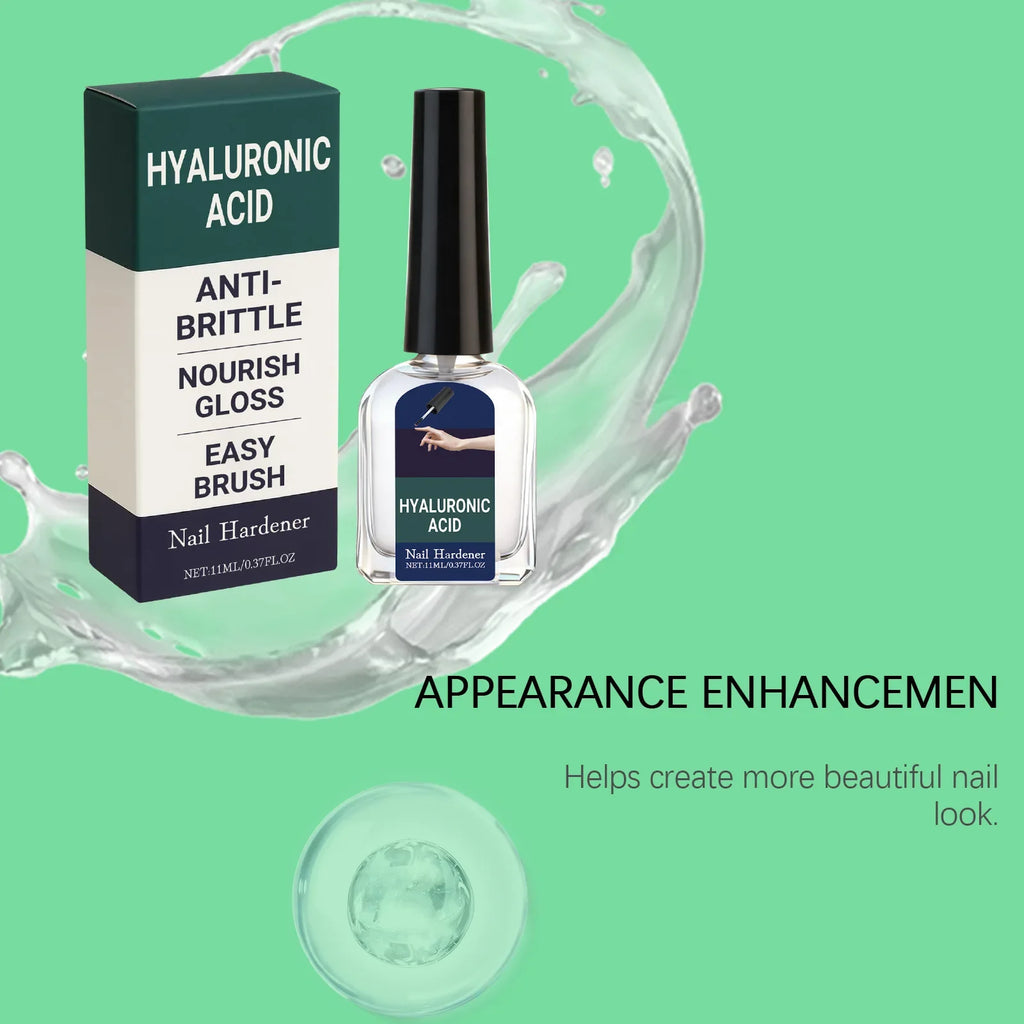 Hyaluronic Acid Nail Strengthening Drops | Hardener & Growth