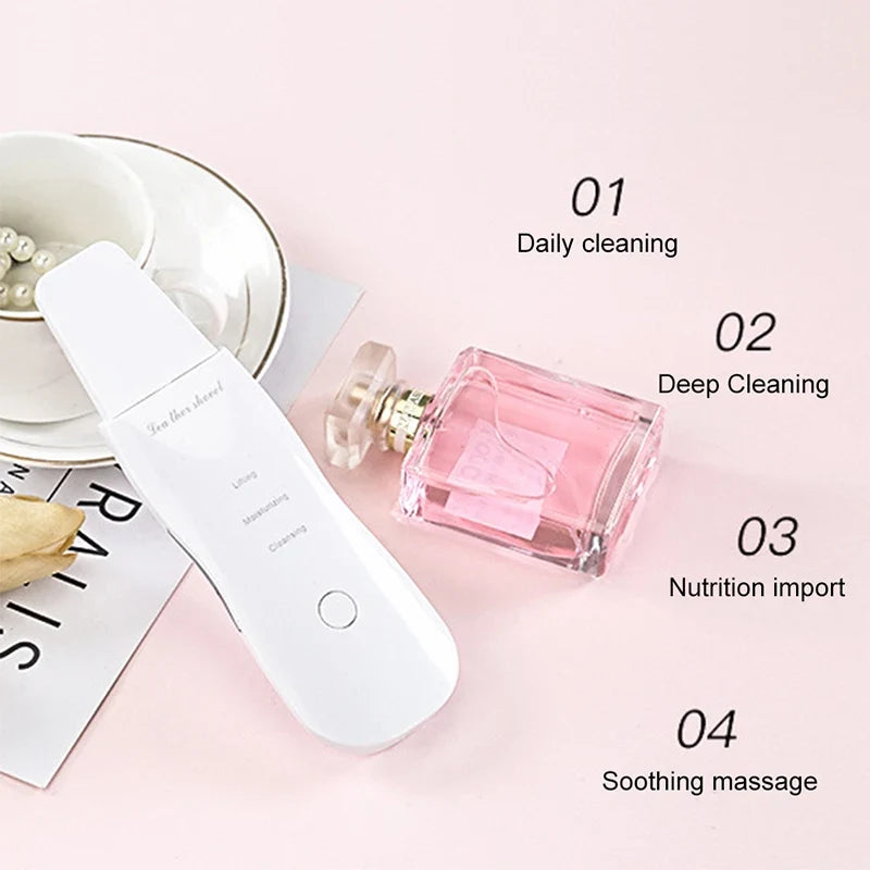 Ultrasonic Pore Scrubber – Blackhead Removal & Skin Peeling Tool
