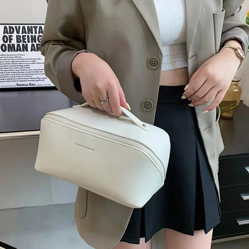 Large Travel Makeup Bag – Women's Toiletry & Cosmetic Organizer