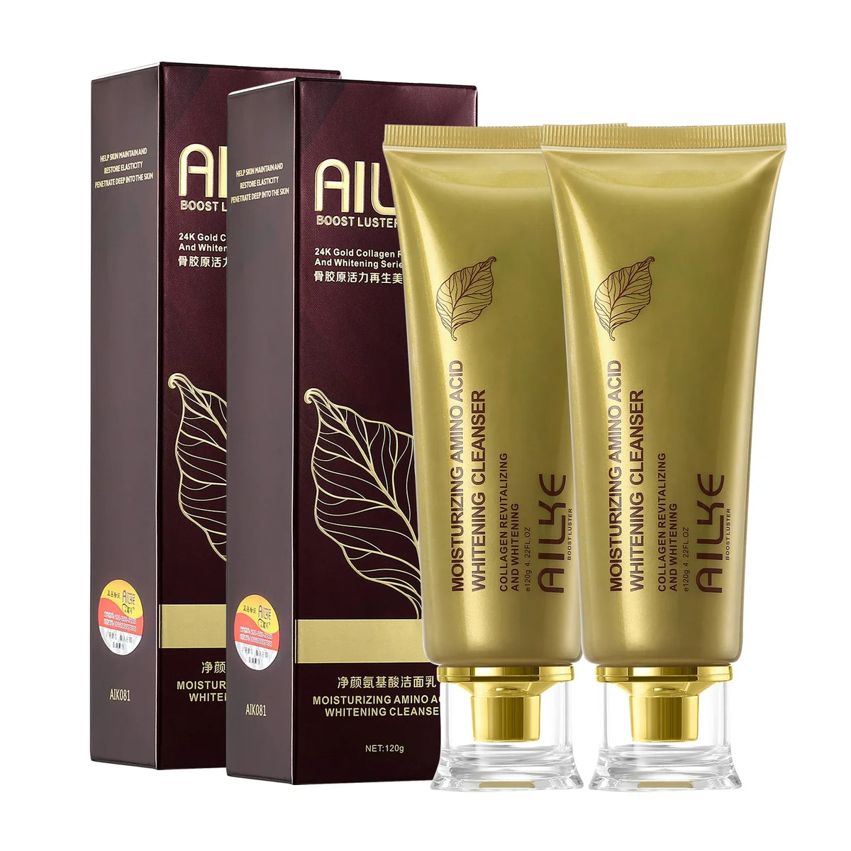 AILKE Amino Acid Facial Cleanser – Oil Control & Brightening