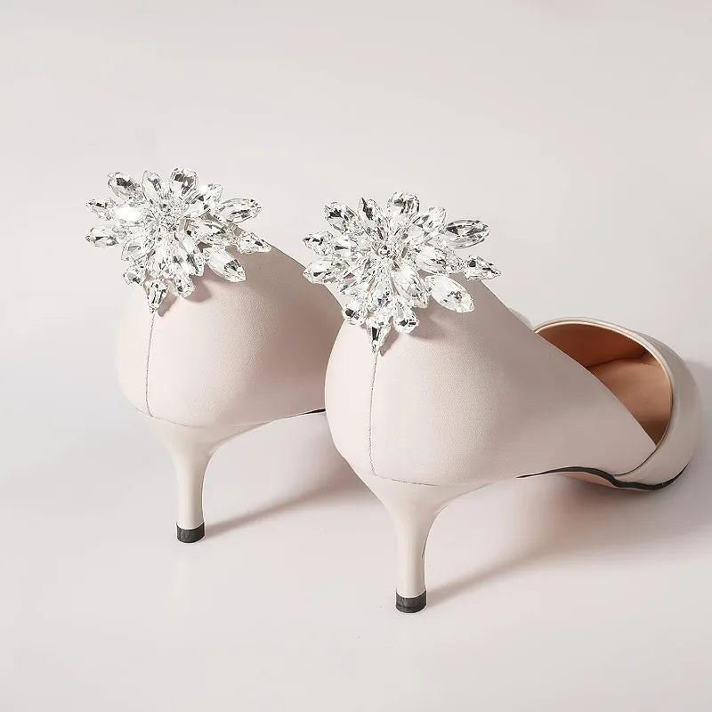 Crystal Rhinestone Shoe Clips – Bridal, Prom & Party Heels