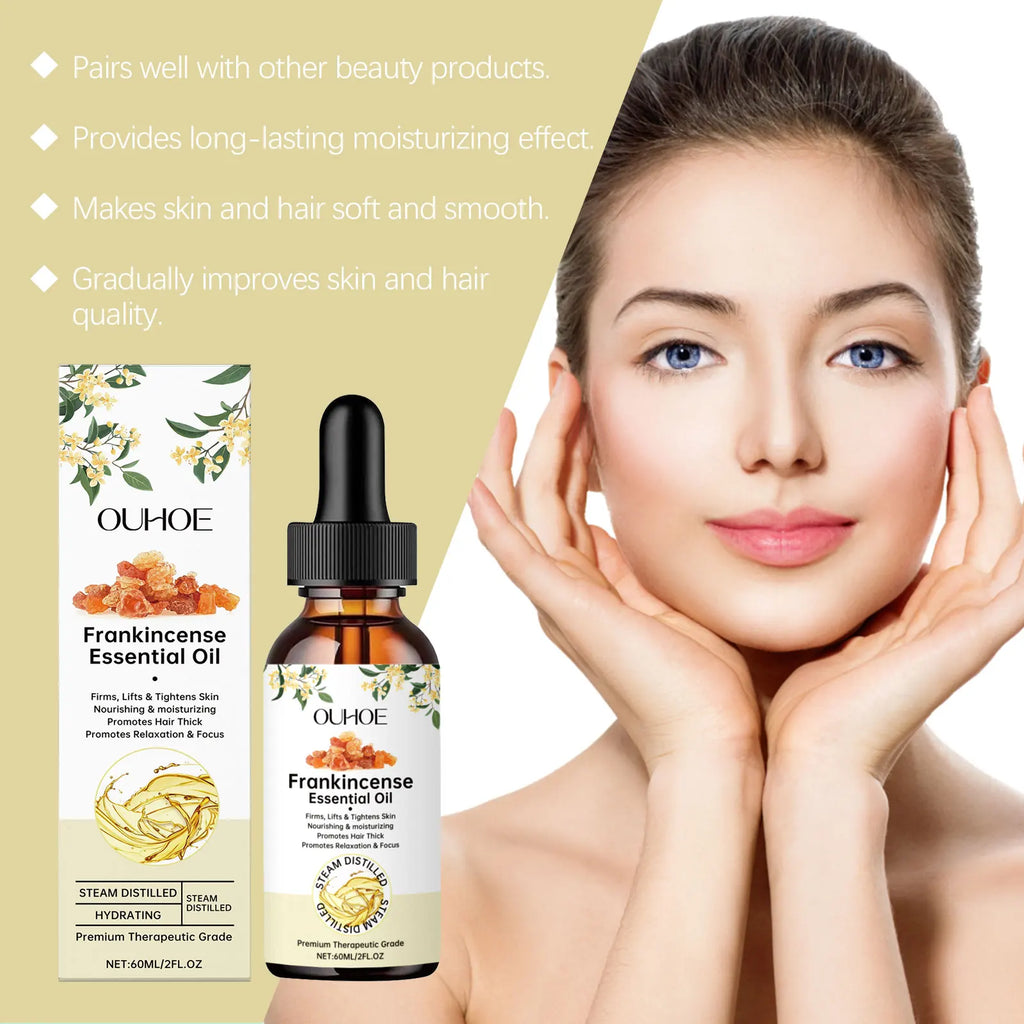 Frankincense Essential Oil 60ml – Hair, Skin & Body Care