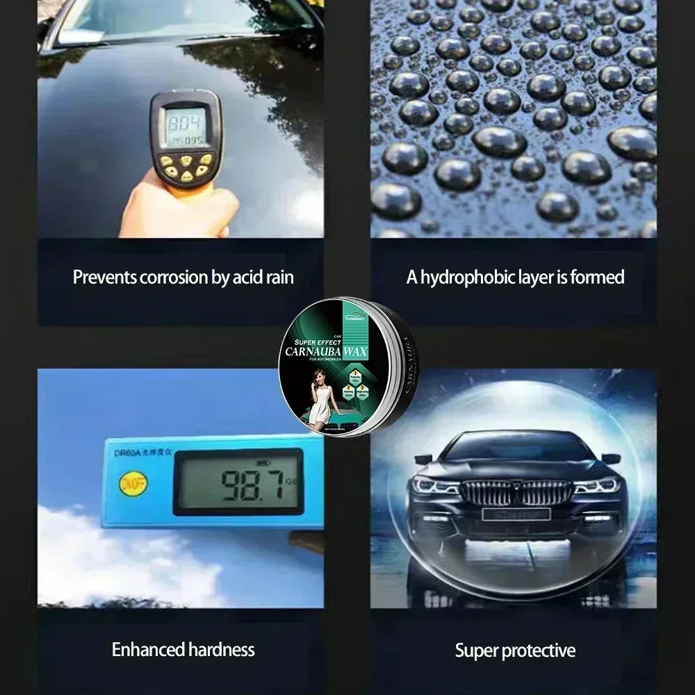 Car Polish Wax Crystal Plating Covering Paint Surface Waterproof Film