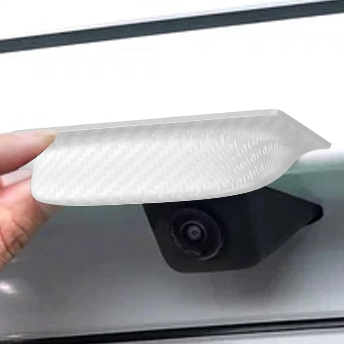 Car Reversing Camera Rain Cover Rear 360 Degree View Shield Trim