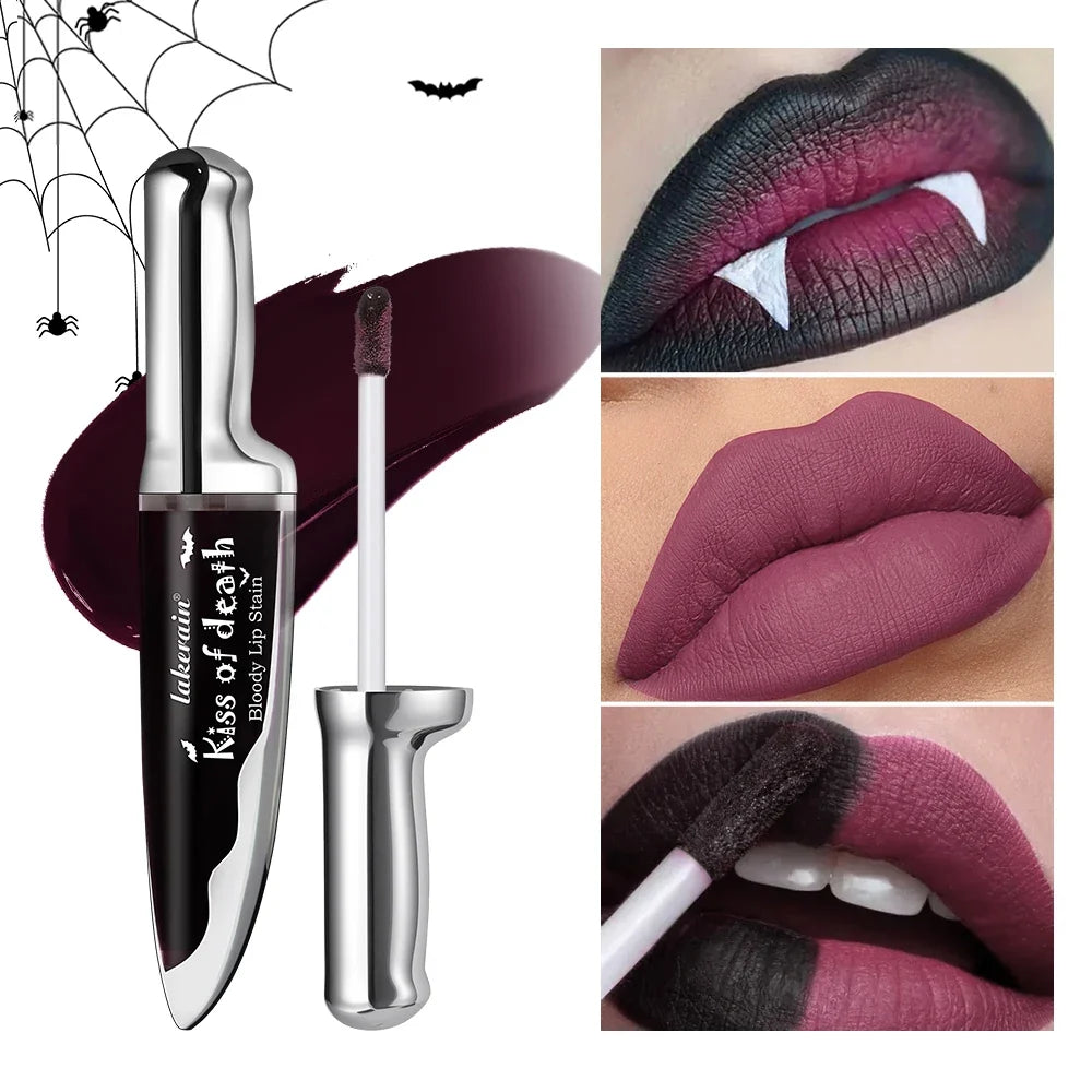 Gothic Bloody Lip Stain | Matte Waterproof Halloween Cosplay