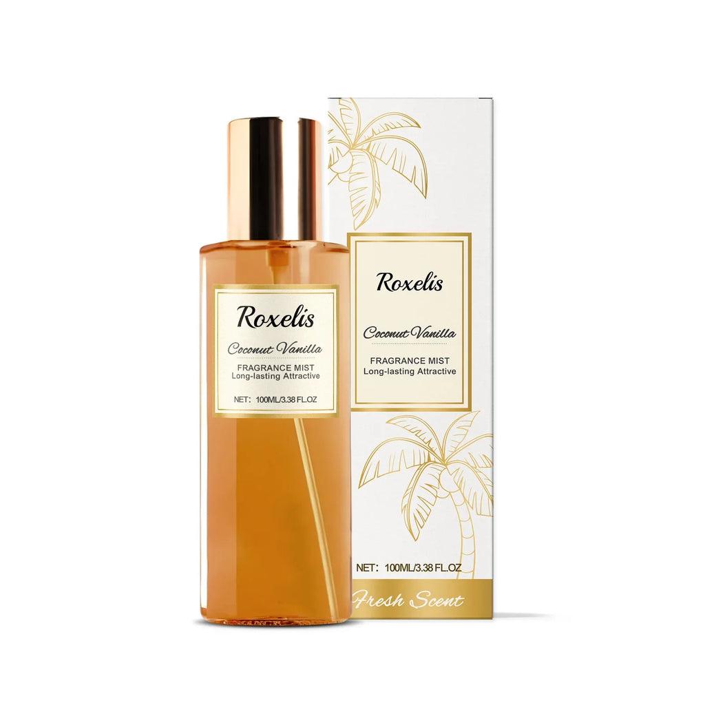 Coconut Vanilla Body Mist – Long-Lasting Natural Fragrance