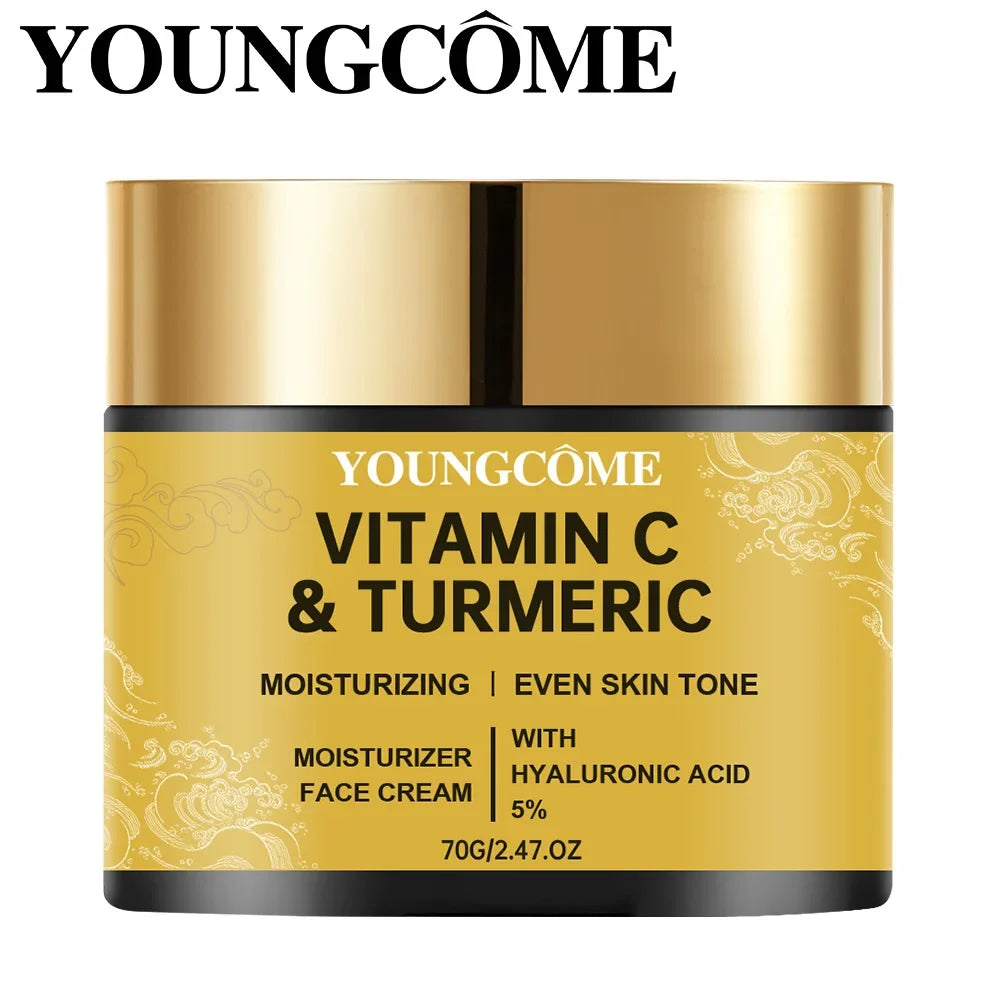Turmeric Vitamin C Face Cream Retinol Moisturizing Firming Hyaluronic