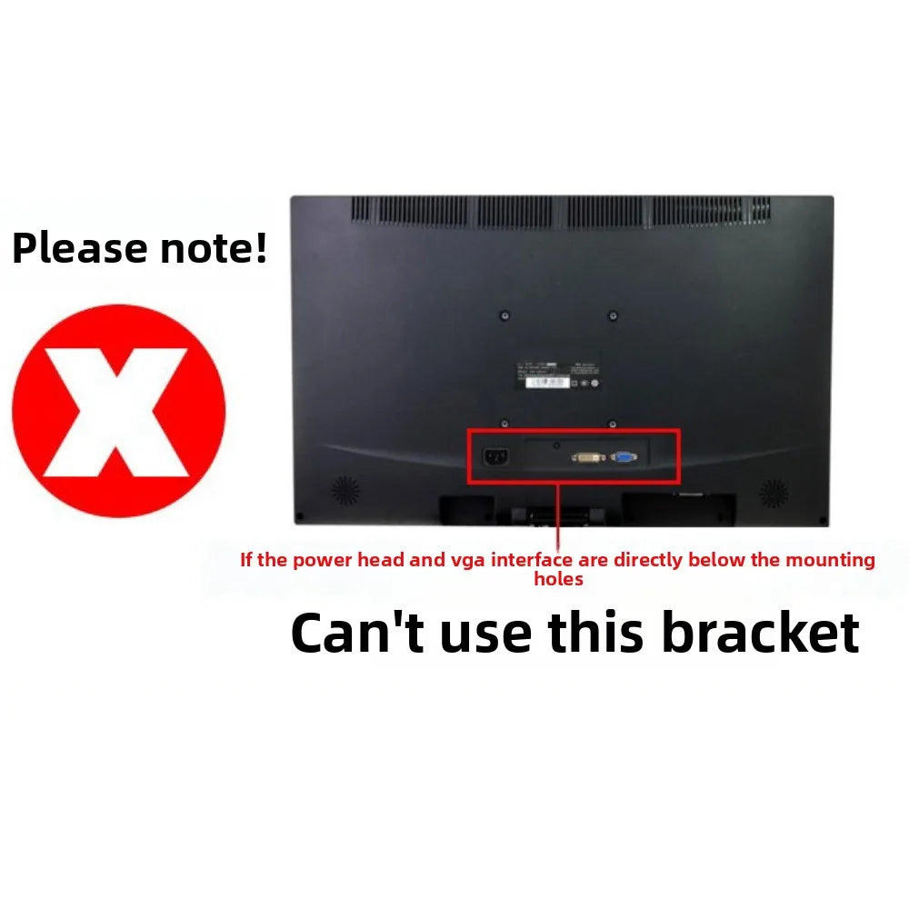 Adjustable Monitor Stand 14–32" | Metal Desktop Screen Riser